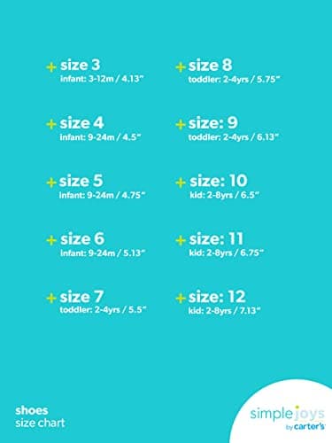 Simple Joys by Carter's Girls London First Walker Shoe, Grey - Image 7