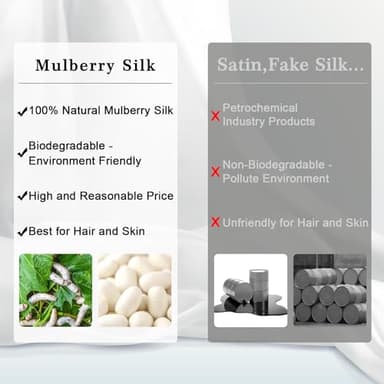 ZIMASILK 100% Pure Mulberry Silk Pillowcase for Hair and Skin Health,Soft and Smooth,Both Sides Premium Grade 6A Silk,600 Thread Count,with Hidden Zipper,1pc(Standard 20''x26'',Pink) - Image 5