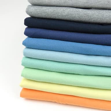 HonestBaby 10 Pack Long Sleeve T Shirts 100% Organic Cotton for Toddler, Boys, Girls, Rainbow Blues, 5T - Image 5