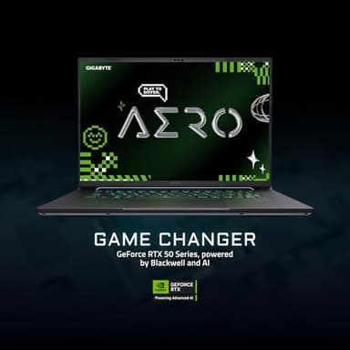 GIGABYTE AERO X16; Copilot+ PC - 165Hz 2560x1600 WQXGA - NVIDIA GeForce RTX 5070 - AMD Ryzen AI 9 HX 370-1TB SSD with 32GB DDR5 RAM - Windows 11 Home - Space Gray AERO X16 2WHA3USC64AH - Image 3