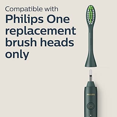 Philips Sonicare One by Sonicare Rechargeable Toothbrush, Sage, HY1200/28 - Image 5