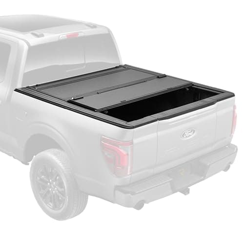 RealTruck BAK BAKFlip MX4 Hard Folding Truck Bed Tonneau Cover | 448130 | Fits 2019-2025 Chevy/GMC Silverado/Sierra, w/MultiPro/Flex Tailgate (Will not fit Carbon Pro Bed) 5' 10" Bed (69.9") - Image 1