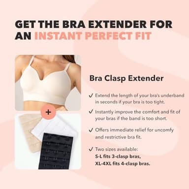 SHAPERMINT Bras for Women - Lingerie Bra, Bralettes for Women with Support, No Underwire Plus Size Bras for Women Rose Tan - Image 8