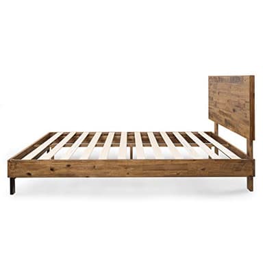 ZINUS Tricia Wood Platform Bed Frame with Adjustable Headboard, Wood Slat Support with No Box Spring Needed, Easy Assembly, King - Image 6