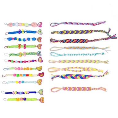 Friendship Bracelet Making Kit toys ,ages for 8 9 10 11 12 Year Old Girls, Kids Travel Activity Set,diy kit,Arts and Crafts Bracelets String Maker Kit ,Great Christmas Birthday Gifts (lt blue-blue) - Image 5