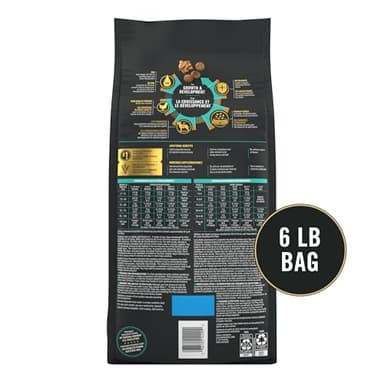 Purina Pro Plan High Protein Puppy Food Shredded Blend Chicken & Rice Formula - 6 lb. Bag - Image 6