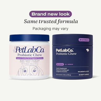PetLab Co. Probiotics for Dogs, Support Gut Health, Occasional Diarrhea, Digestive Health & Seasonal Allergies - Salmon Flavor - Packaging May Vary - 30 Soft Chews - Image 2