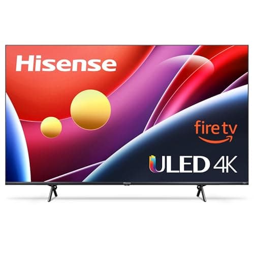 Hisense 75” Class U6 Series ULED 4K UHD Smart Fire TV (75U6HF, 2024) - QLED, Full Array Local Dimming, 600-Nit, Dolby Vision HDR 10+, HDMI 2.1, MEMC, 240 Motion Rate with VRR, Alexa Compatibility - Image 1