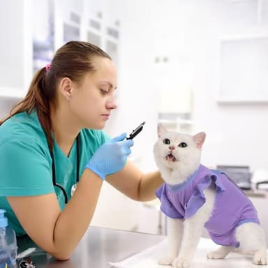 Avont Cat Recovery Suit - Post-Surgery Onesie for Cats, Alternative to Cone of Shame, Protective Spay Suit for Female Kitten, Ideal for Healing and Skin Conditions -Purple(S) - Image 4