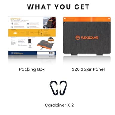 20W Small Solar Panel Charger 5V USB-A USB-C Foldable Portable Lightweight ETFE Power Emergency Panel IP67 Waterproof Hiking Camping Backpacking for Phones Tablets Power Bank - Image 9