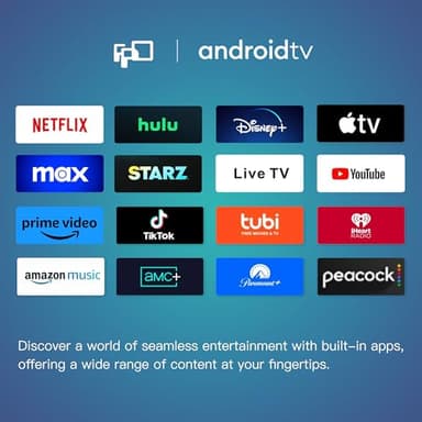 FPD 43 Inch Smart TV Flat Screen Frame LED Television Full HD 1080p Google Cast Built in, Streaming Live Ultra Thin HDR10 Android TV, Bluetooth, Vesa, Hdmi, WiFi (Palette-Series 2025) - Image 6