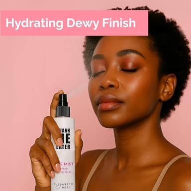 Elizabeth Mott Thank Me Later 3-in-1 Dewy Makeup Setting Spray - Hydrating & Long-Lasting Fine Mist with Niacinamide for Radiant, Glowy Skin - Lightweight, Oil-Free & Cruelty-Free Formula, 95 mL - Image 7
