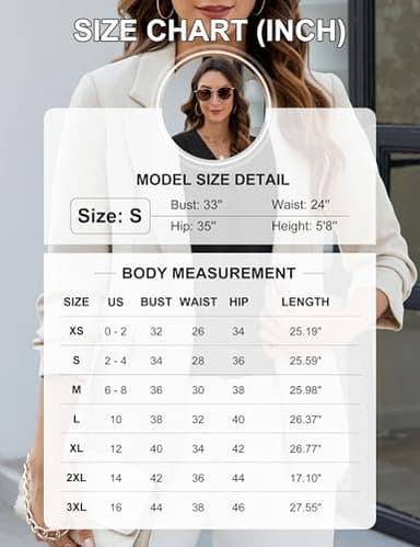 Blooming Jelly Womens 3/4 Length Sleeve Tops Summer Dressy Business Casual Blouses Work Shirts Chiffon V Neck Outfits 2025(White,Large) - Image 6