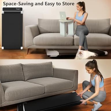 JURITS Walking Pad 2 in 1 for Walking and Jogging, Under Desk Treadmill - Image 6