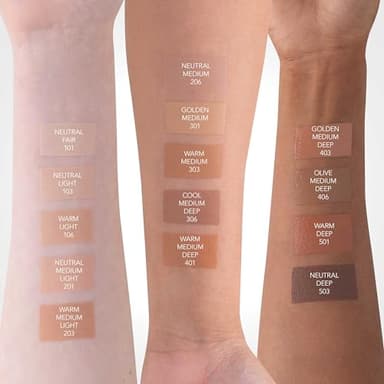CLE Cosmetics CCC Cream (Warm Medium Light 203 / SPF 50) - Color Correcting With Sunscreen - Lightweight, Hydrating Foundation - BB & CC Hybrid - Light to Medium Coverage - 1 fl oz - Image 8