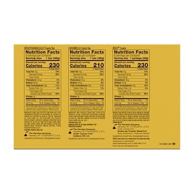 Hershey Assorted Caramel Candy Box, 29.4 oz (18 Pieces) - Image 2