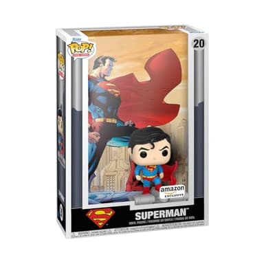 Funko Pop Comic Cover: DC - Superman 85th Anniversary - DC Comics - Amazon Exclusive - Collectable Vinyl Figure - Gift Idea - Official Merchandise - Toys for Kids & Adults - Image 1