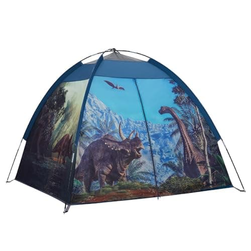 Mnagant Dinosaur Kids Play Tent-61”x61”x45”Realistic Dinosaur Kids Tent Indoor & Outdoor, Pop Up Play House for Kid, Boys & Girls Age 3-12 - Image 1