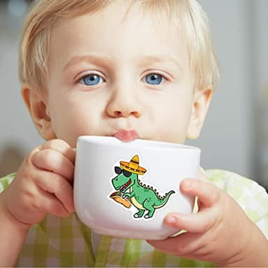 100PCS Dinosaur Stickers, Cute Waterproof Cartoon Stickers for Kids, Teaching Rewards, Dino Party Favourites, Stocking Stuffers for Kids Boys Girls Toddlers Teens - Image 5
