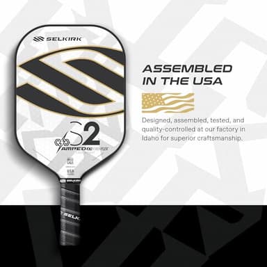 Selkirk Amped Pickleball Paddle | Fiberglass Pickleball Paddle with a Polypropylene X5 Core | Pickleball Rackets Made in The USA | S2 Lightweight Regal - Image 6