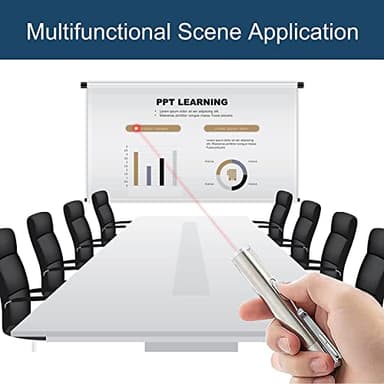 BEGRIM Cat Toys Laser Pointer for Indoor, Rechargeable, 7 Adjustable Wand Red Light Pet Interactive Cat Mouse Toys to Keep Busyfor Kitten Dog Chase Play - Image 5