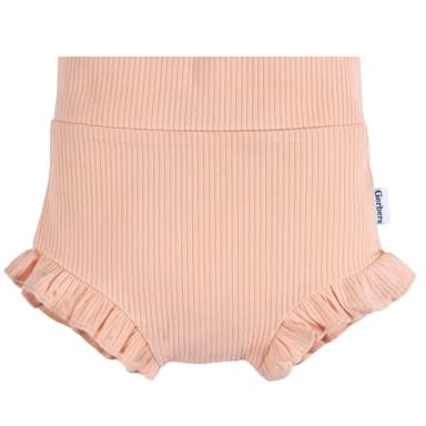 Gerber Baby-Girls 3 Count (1 Pack) Bubble Shorts Pink - Image 4
