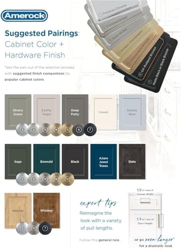 Amerock | Cabinet Knob | Oil Rubbed Bronze | 1-1/4 inch (32 mm) Diameter | Edona | Drawer Knob | Cabinet Hardware (Pack of 25) - Image 6