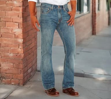 Levi's Men's 527 Slim Bootcut Fit Jeans, Medium Chipped, 32W x 32L - Image 5
