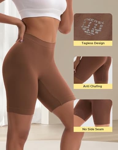 INNERSY Women's Slip Shorts for Under Dresses High Waisted Shorts - Image 4
