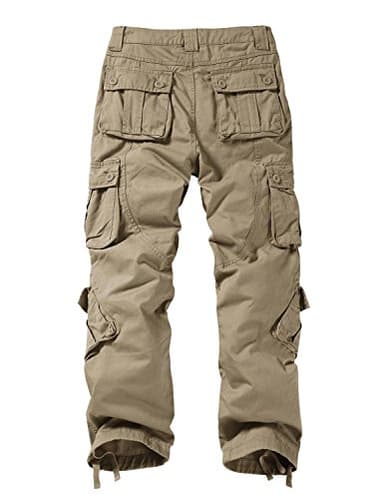 Match Men's Wild Cargo Pants #3357(38,British Khaki) - Image 4