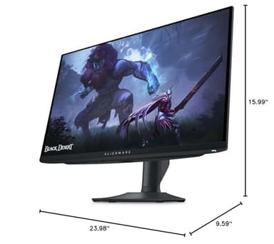 Alienware AW2725DF OLED Gaming Monitor - 26.7-inch Quantom-Dot WQHD (2560x1440) 360Hz 0.03Ms Display, AMD FreeSync Premium Pro, HDMI/DP/USB 3.2 Gen1, Height/Tilt/Swivel/Pivot Adjustability - Black - Image 16
