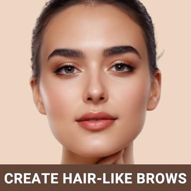 iMethod eyebrow pen - Microblading eyebrow pen, eyebrow pencil with a Micro 4-Fork Tip for Natural Hair-Like Brows, Long-Lasting Eye Brow Pencils for Women, Waterproof, Light Brown - Image 2