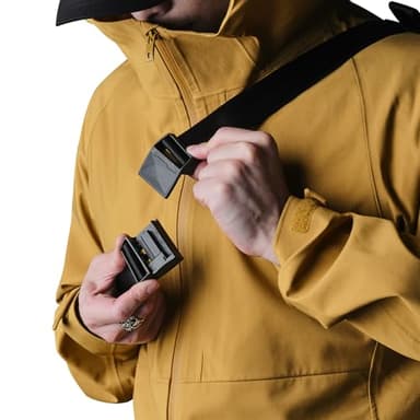 ALPAKA Elements Tech Case Max X-Pac VX21 - Keeps You Clutter-Free - Transforms into Sling Bag with Adjustable Strap, Weatherproof Fabric fits iPad Mini Series, Black - Image 7