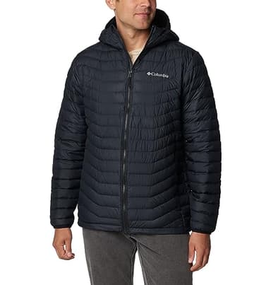 Columbia Men's Westridge Down Hooded Jacket, Black, XX-Large - Image 1