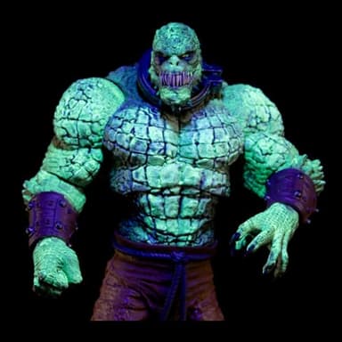 McFarlane Toys - DC Multiverse Killer Croc (Batman: Arkham Asylum) Glow in The Dark Edition Mega Figure Gold Label, Amazon Exclusive - Image 2