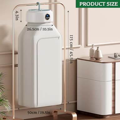 Moyufoby Portable Clothes Dryer | Mini Dryer for Clothes | Portable Dryer for Apartments - Compact, Multi-Scenario Use for Travel, Apartment, Hotel, Studio, Home - Image 4