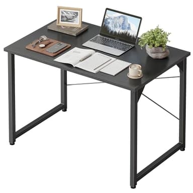Cubiker Computer Desk, 32 inch Small Home Office Desk for Small Spaces, Modern Simple Style for Home, Office, Classic Black - Image 1