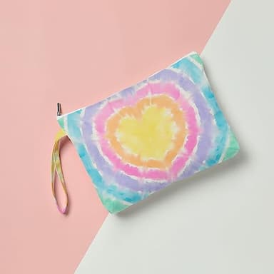 Fokongna Travel Makeup Bag - Zipper Pouch for Women, Sister, Friends - Beach, Pool, Yoga, Gym Clothes, Diapers - Ocean, Sea, Shells, Starfish - Image 4