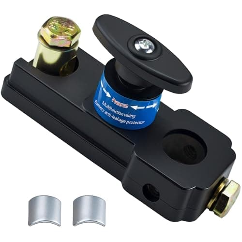 Battery Disconnect Switches 12V/24V, Heavy Duty Battery Shut Off Switch, Quick Disconnect Battery Cut Off Universal Switch for Automotive, Rv and Boat(1 Pack) - Image 1