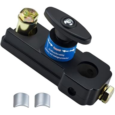 Battery Disconnect Switches 12V/24V, Heavy Duty Battery Shut Off Switch, Quick Disconnect Battery Cut Off Universal Switch for Automotive, Rv and Boat(1 Pack) - Image 1