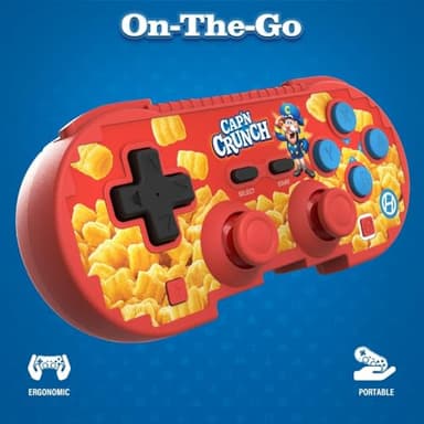 Hyperkin Limited Edition Pixel Art Wireless Bluetooth Controller - Officialy Licensed - Cap'n Crunch Controller For Nintendo Switch 2 / Switch/Oled, PC, Mac, Android, iOS - Image 5
