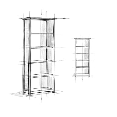 SIMPLIHOME Amherst Bookcase - 70 inch Tall 5-Shelf Solid Wood Bookshelf in White, Transitional Storage for Living Room, Study Room or Office with Adjustable Shelves and Tapered Legs - Image 12