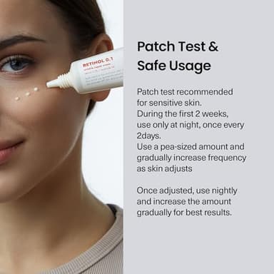FRANKLY Retinol 0.1% Cream, 1.01 fl oz - Beginner Retinol | Night Cream | with Ceramides & Natural Ginseng | Anti-aging, Wrinkles Care, Reduces Congestion and hyperpigmentation | Korean Skin Care - Image 7
