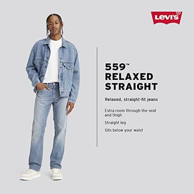 Levi's Men's 559 Relaxed Straight Jeans (Also Available in Big & Tall), Funky City, 33W x 30L - Image 3