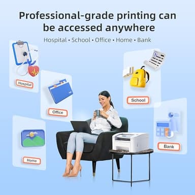 TN830 Toner Cartridge - Replacement Compatible for TN830 TN-830 TN830XL to use with HL-L2460DW DCP-L2640DW HL-L2405W HL-L2400D HL-L2480DW MFC-L2820DW MFC-L2820DWXL Printer (Black, 2-Pack) - Image 8