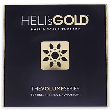 HELI's GOLD Volume Series Travel Kit - For Fine/Thin Hair - Strengthen/Repair - Volumize Shampoo - Weightless Conditioner - Scalp & Hair Revitalizer - Color Safe - 3 pc - Image 2