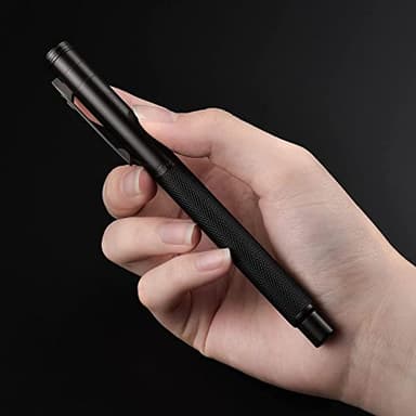 Matte Black Forest Fountain Pen Extra Fine Nib Classic Design with Converter and Metal Pen Box Set by Asvine - Image 7