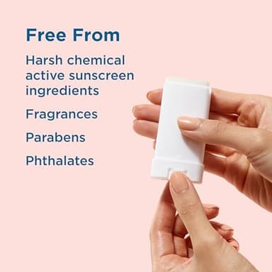 Blue Lizard BABY Mineral Sunscreen Stick with Zinc Oxide, SPF 50+, Water Resistant, UVA/UVB Protection - Easy to apply, Fragrance Free, .5 oz - Image 5