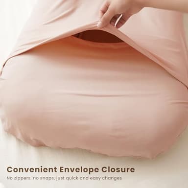 Konssy 2 Pack Baby Lounger Cover, Stretchy and Soft Newborn Lounger Cover, Infant Lounger Slipcover for Boys Girls, Covers Only (Pink Spring,Pink) - Image 5