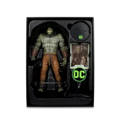McFarlane Toys - DC Multiverse Killer Croc (Batman: Arkham Asylum) Glow in The Dark Edition Mega Figure Gold Label, Amazon Exclusive - Image 8